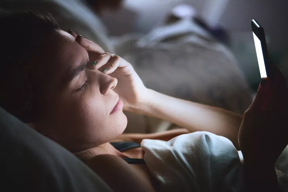 ecran avant de dormir